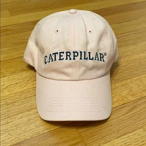 CATERPILLAR pink baseball cap